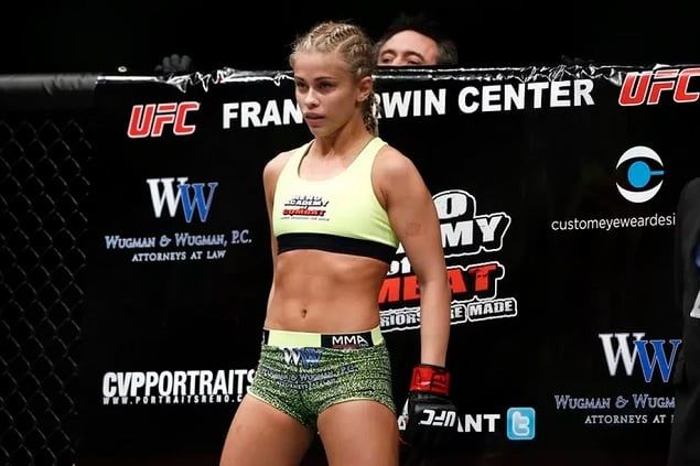 Paige VanZant takes a photoshoot in leather underwear