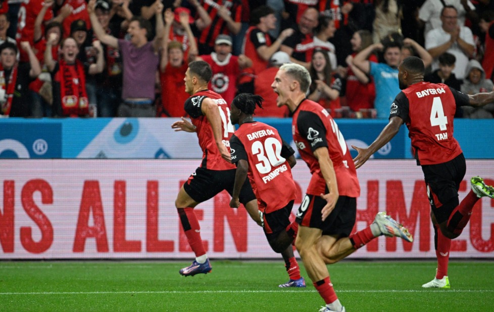 Bayer Leverkusen conquistou o título invicto da Bundesliga na última temporada