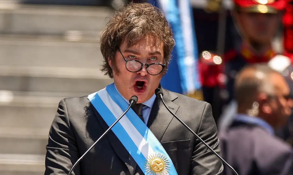 Javier Milei, o presidente argentino