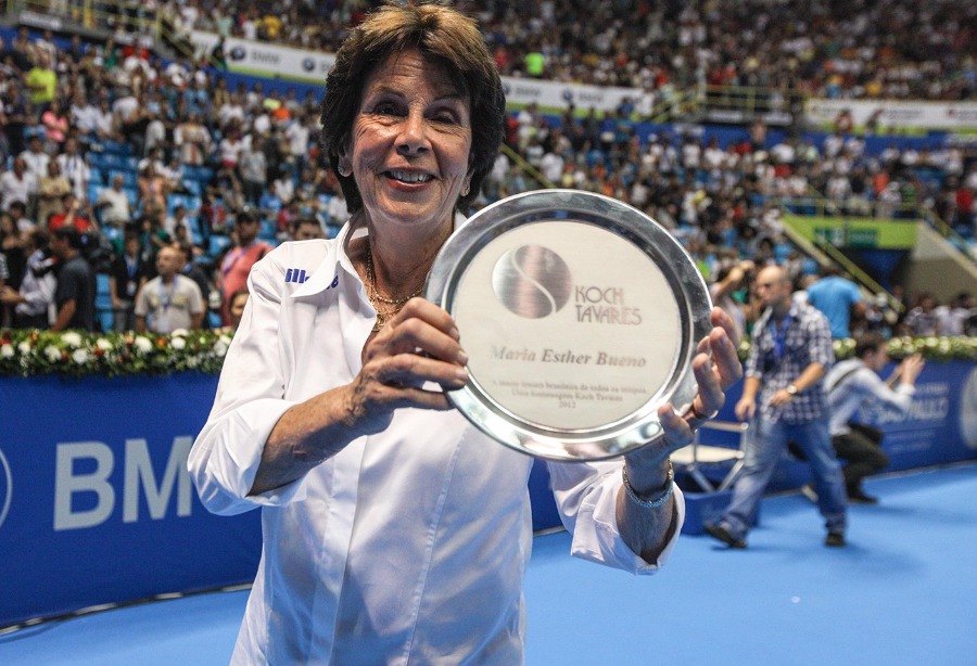 A maior tenista da história do Brasil, Maria Esther Bueno