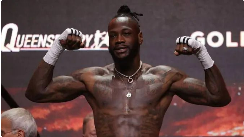 Wilder revela que lutou duas partidas com um braço quebrado