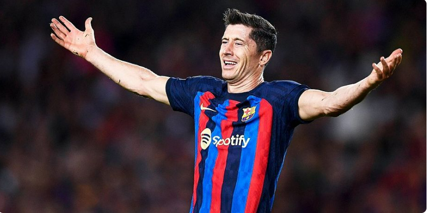 Lewandowski é o jogador mais bem pago do Barcelona