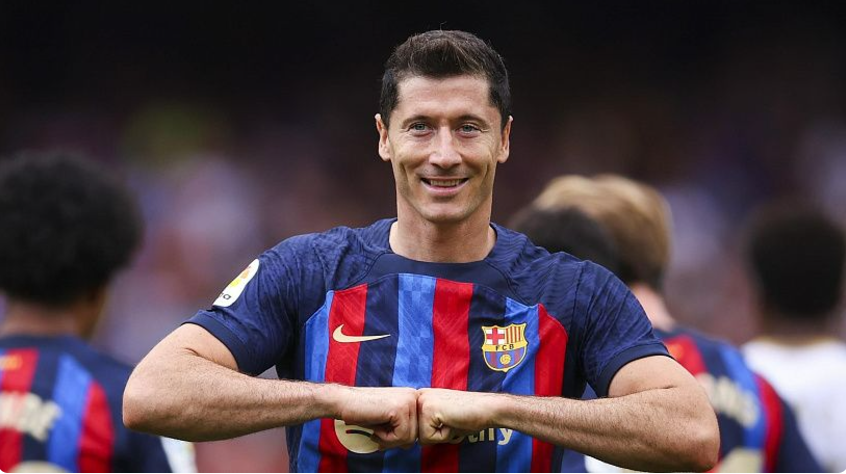 Barcelona confirma futuro de Lewandowski no clube para a próxima temporada