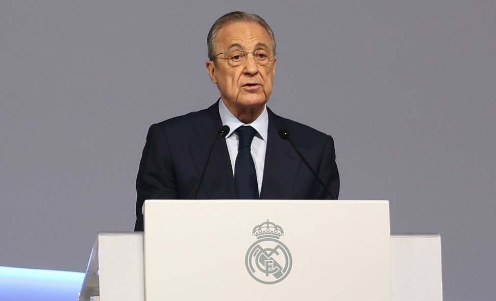 Florentino Pérez, o presidente do Real Madrid