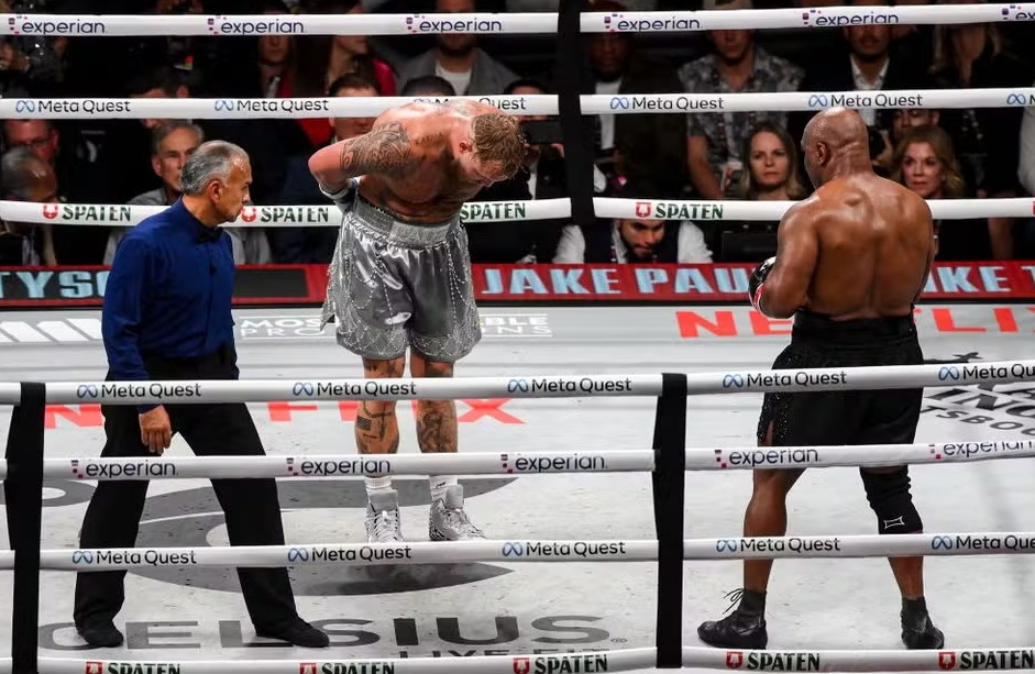 Jake Paul enaltece a lenda Mike Tyson