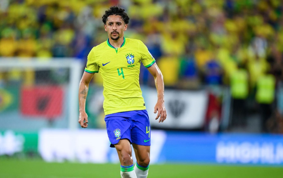 Marquinhos, zagueiro titular do Brasil