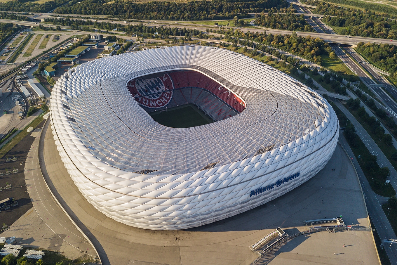 A Arena de Munique abre os jogos do Grupo A da Eurocopa 2024