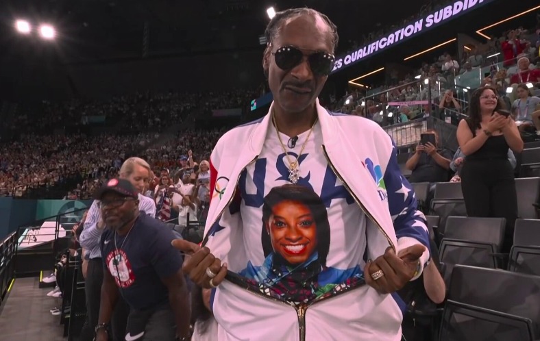 O rapper Snoop Dogg está na torcida por Simone