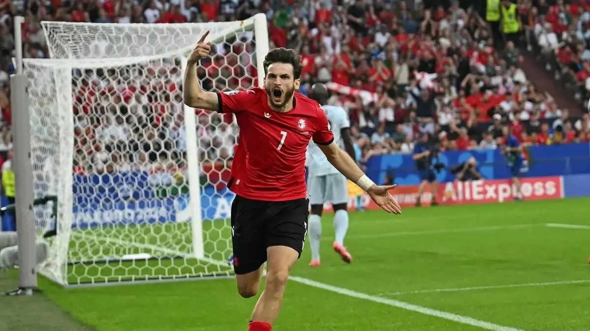 Geórgia vence Portugal e se classifica para a repescagem da Eurocopa 2024