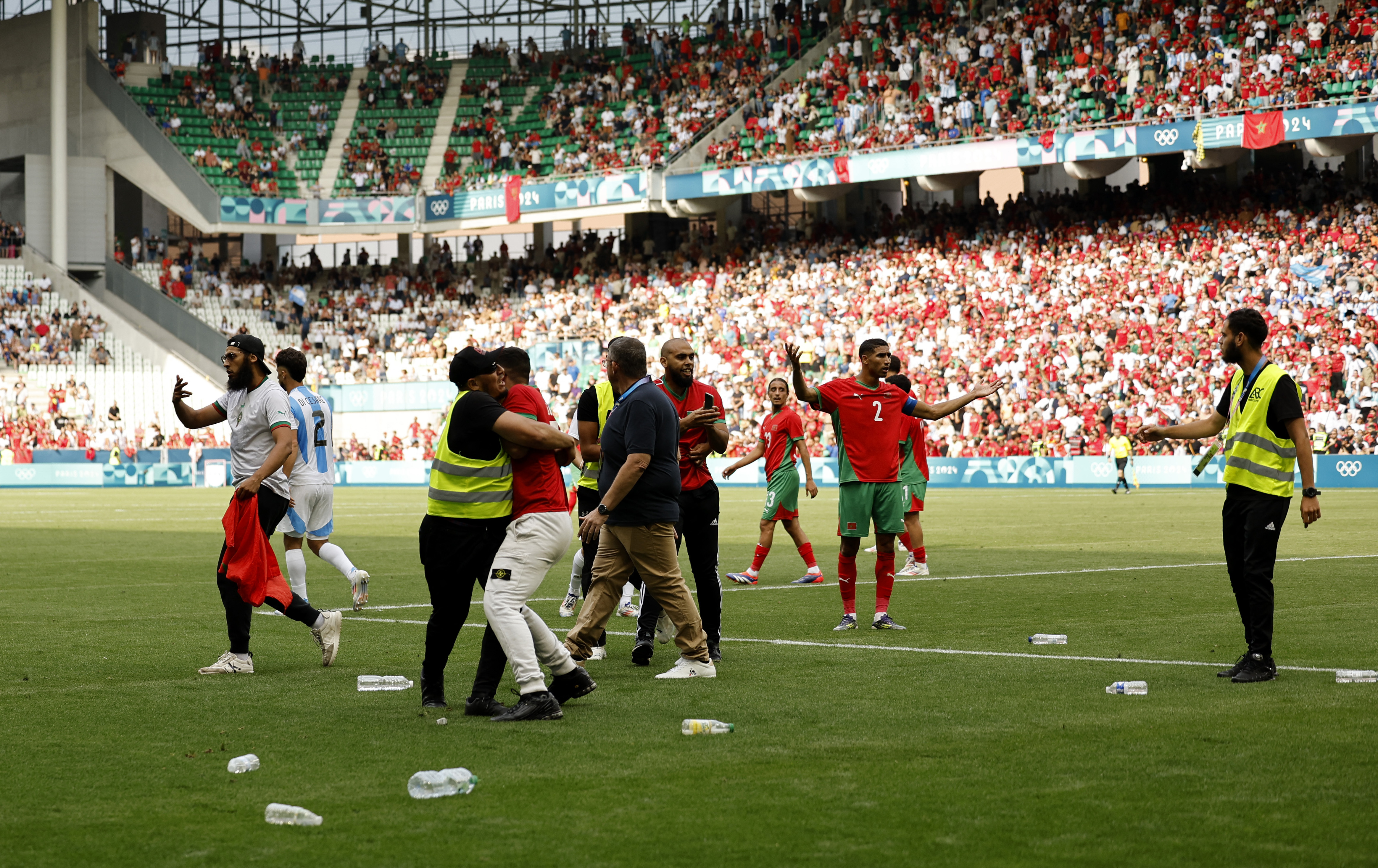 Argentina perde para o Marrocos na primeira partida do torneio de futebol