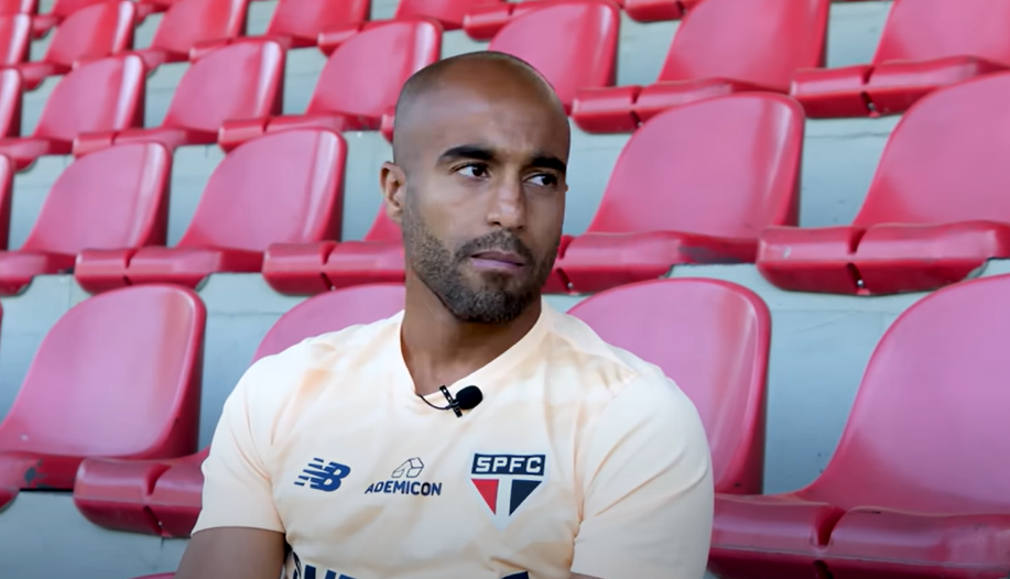 Lucas Moura exalta vitória do São Paulo no Brasileirão