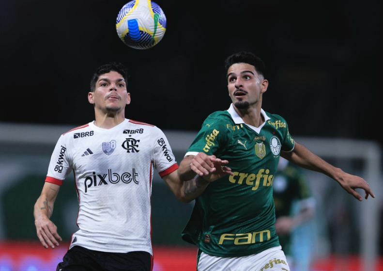 Flamengo e Palmeiras voltam a se enfrentar no domingo