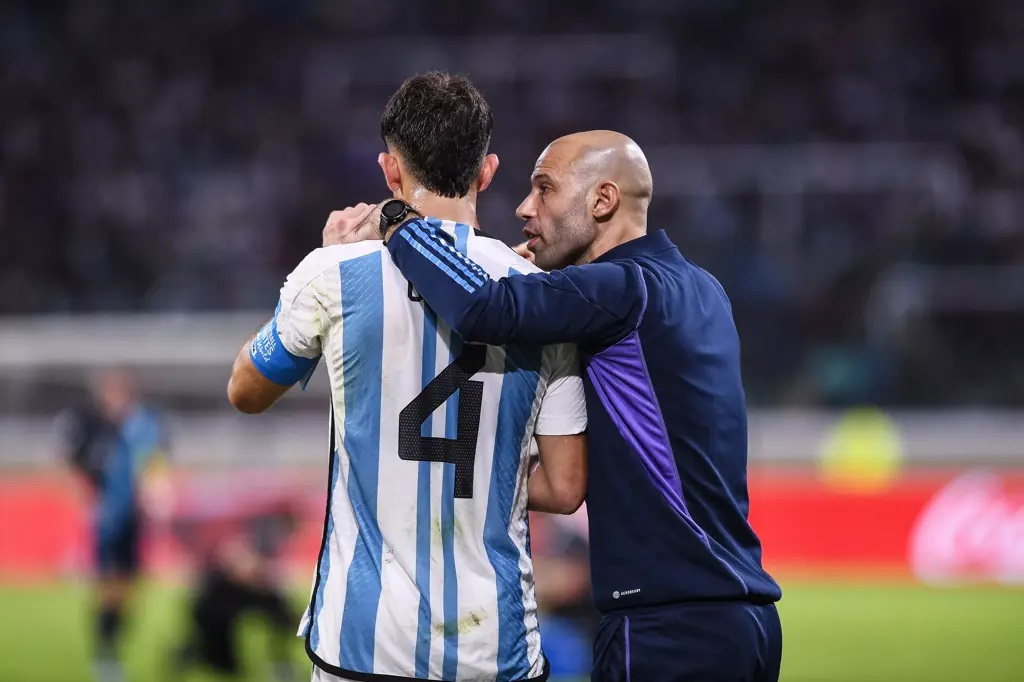 Técnico da Argentina - Javier Mascherano