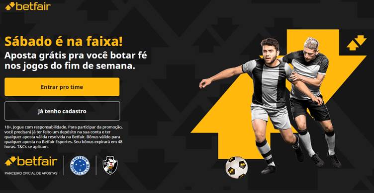 Promoção exclusiva da Betfair: Sábado é dia de apostar na faixa ⚽💰