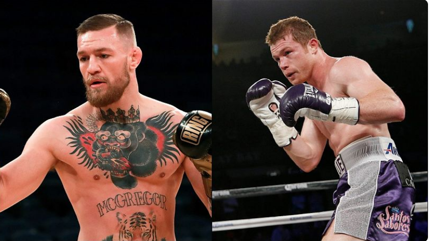 Canelo acredita que uma luta com McGregor seria “dinheiro fácil”