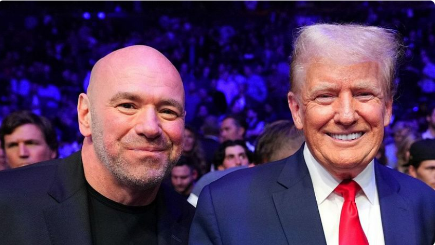 CEO do UFC White chama Trump de o maior lutador de todos os tempos