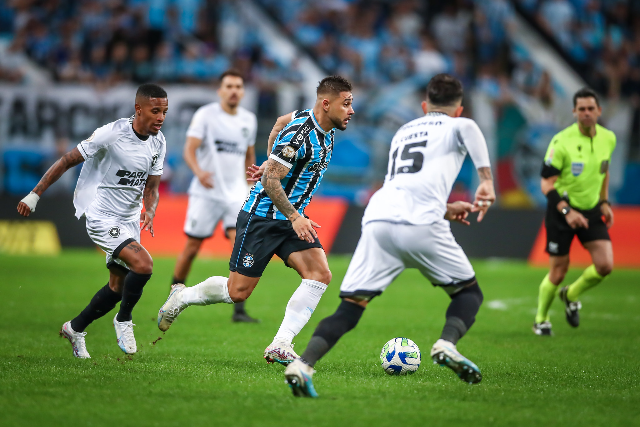 Grêmio x Botafogo: palpites, onde assistir e escalações - 16/06/2024