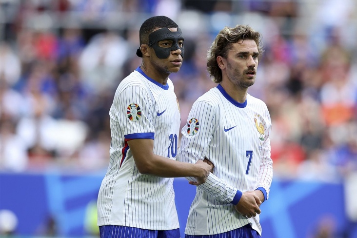 Kylian Mbappe e Antoine Griezmann, equipe nacional da França