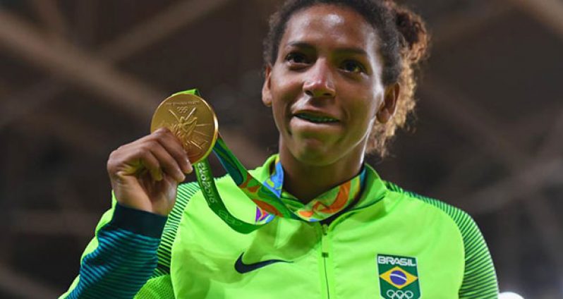 Rafaela Silva ganhou o ouro no judô feminino