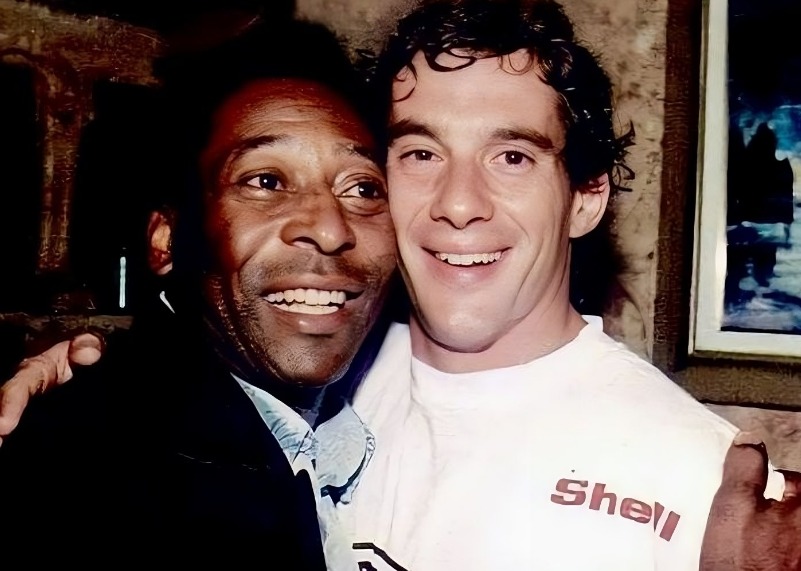 REI Pelé e Ayrton Senna do BRASIL!