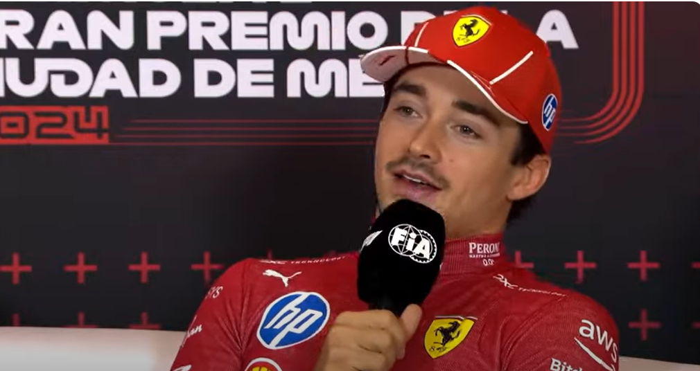 FIA analisa linguagem inapropriada de Leclerc em entrevista no México