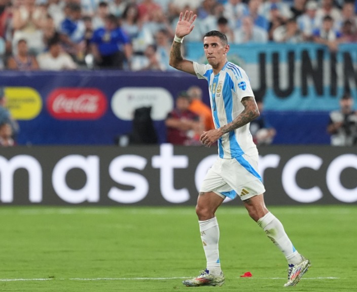 Ángel Di María está perto de se despedir da seleção argentina