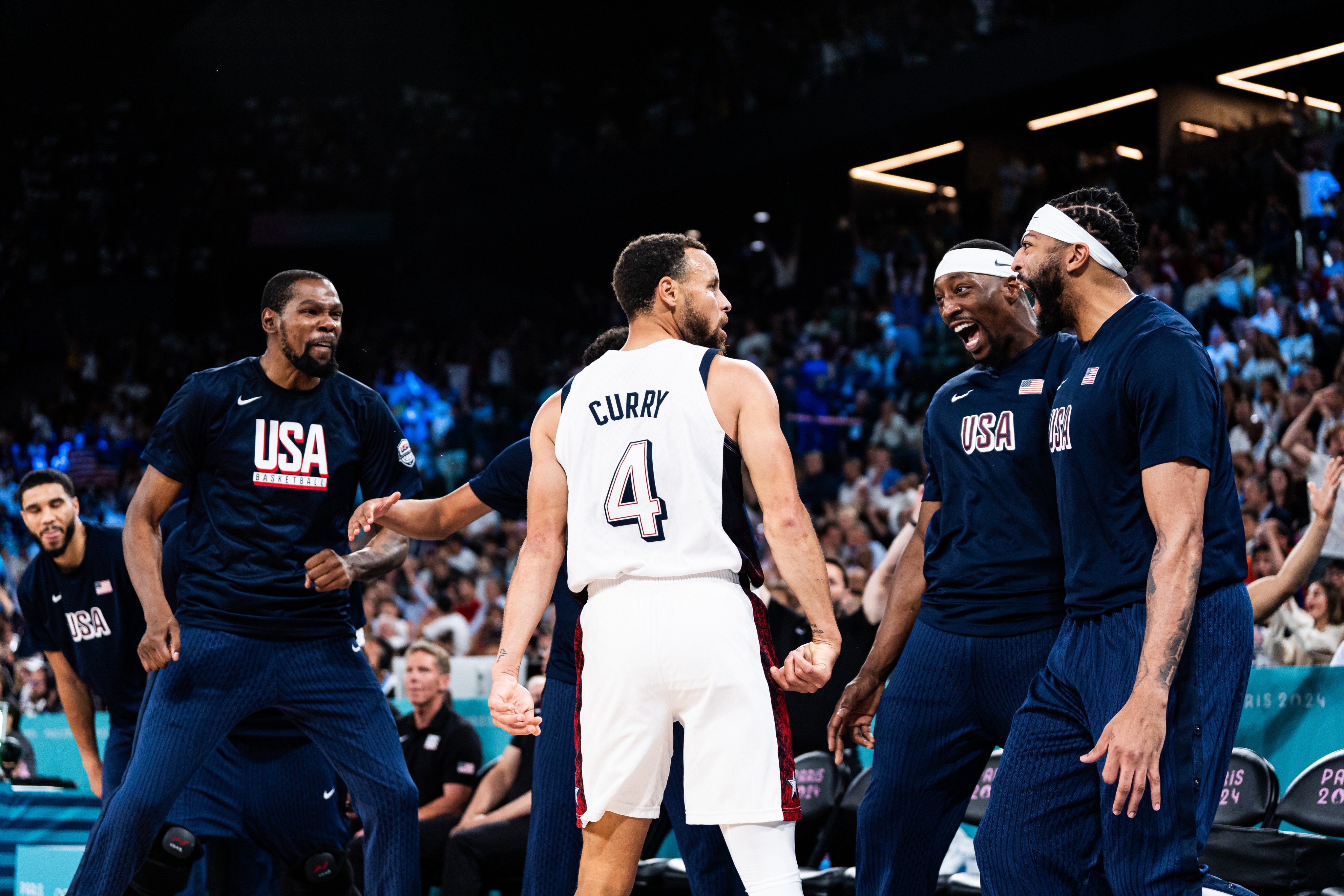 França x EUA - Basquete Masculino - 10/08/2024