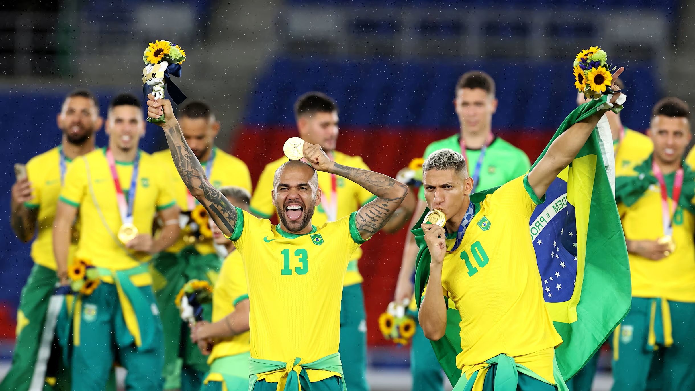 Brasil - vencedores do futebol olímpico
