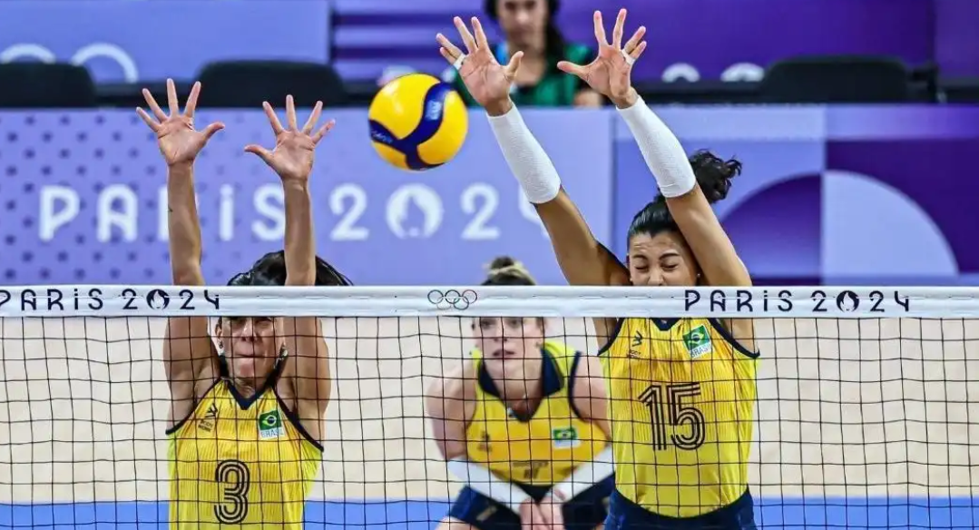 Vôlei feminino do Brasil vence Quênia na estreia