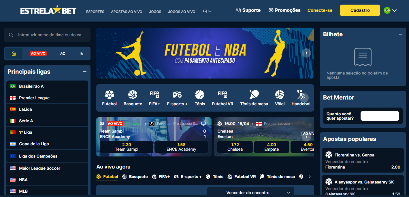 Site da Estrela Bet