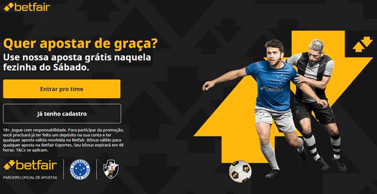 Aposta Grátis na Betfair: Veja Como Participar Neste Sábado