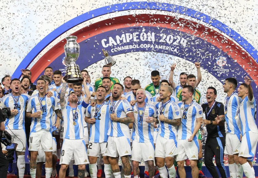 Argentina vence a Colômbia, conquista o bi e vira a maior campeã da Copa América