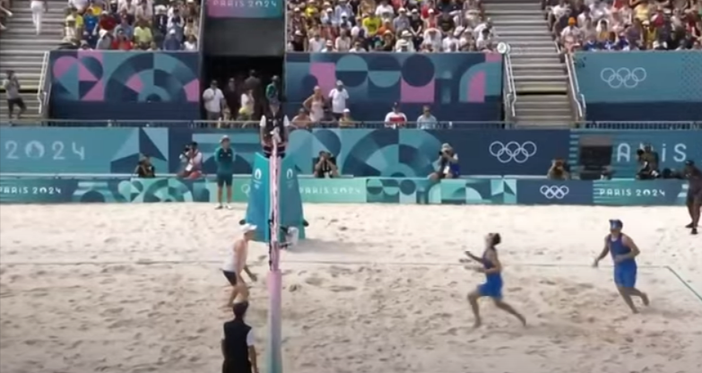 George e André enfrentam gigante alemão e são eliminados no vôlei de praia das Olimpíadas