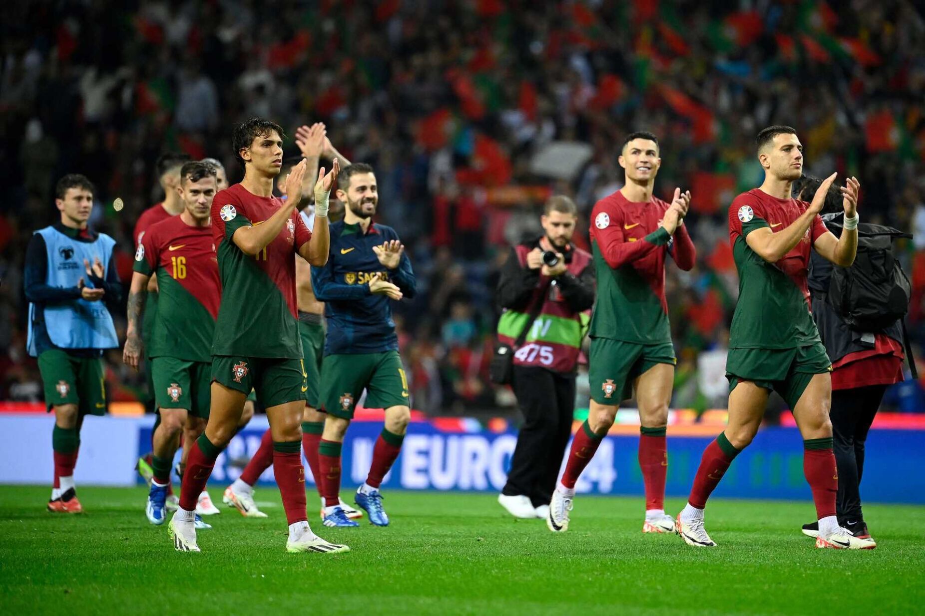 Portugal sofre seu gol mais rápido na Euro contra a Geórgia