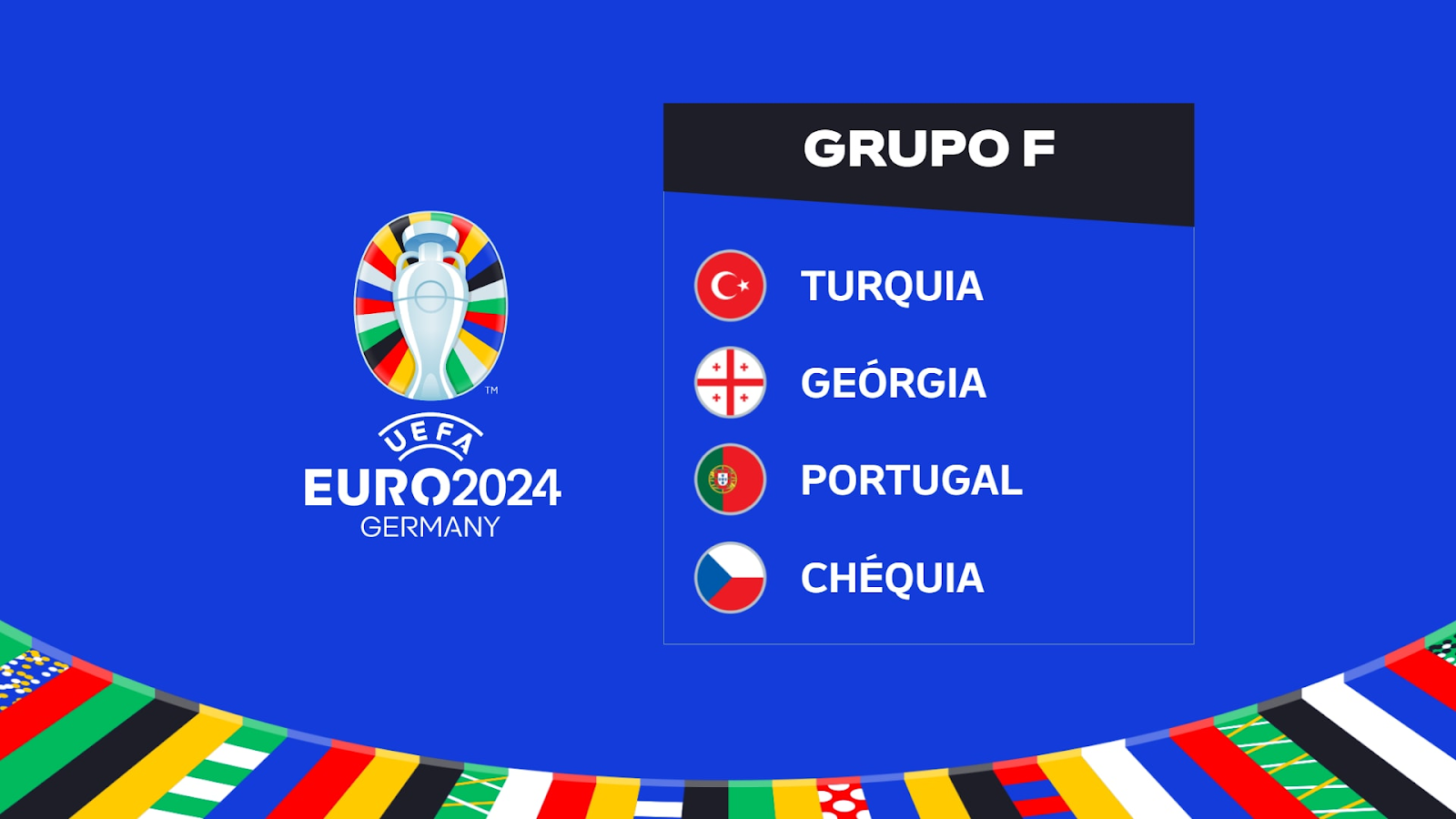 Análises do Grupo F no Euro 2024: Portugal inicia caminhada em busca do bicampeonato europeu