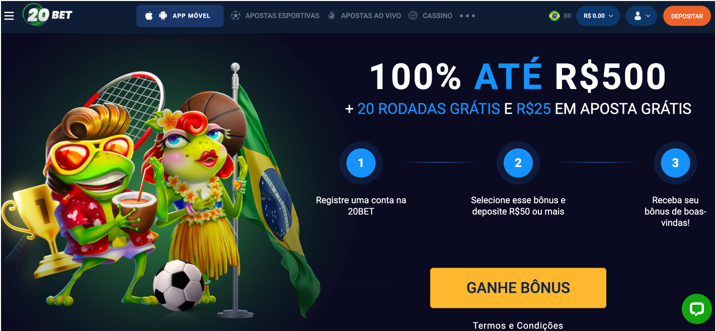 20BET versão Android