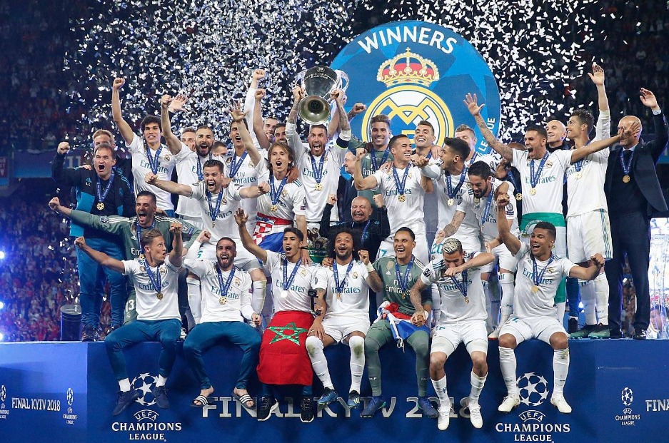 Real Madrid, o maior campeão da Champions League