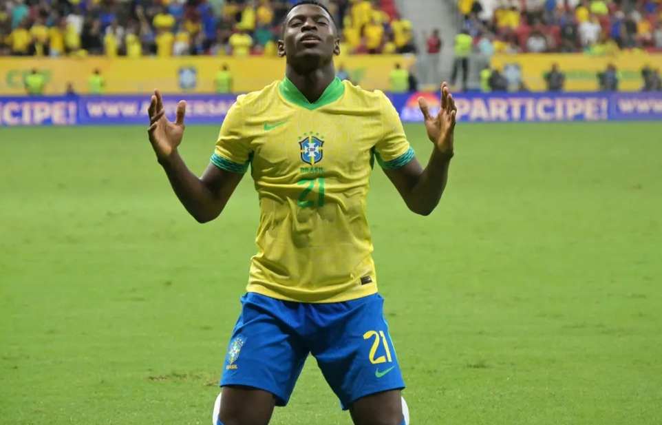 Luiz Henrique, atacante do Botafogo e do Brasil