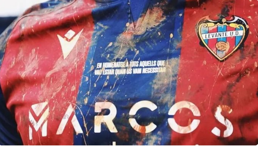 Levante lança coleção de camisetas "Dirty" para apoiar vítimas de enchentes na Espanha