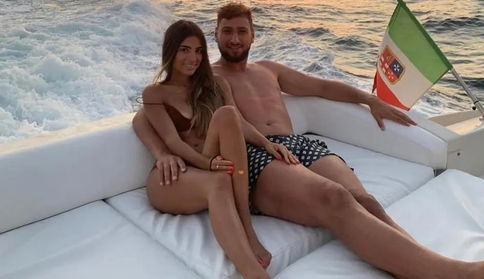 Alessia Elefante e Gianluigi Donnarumma