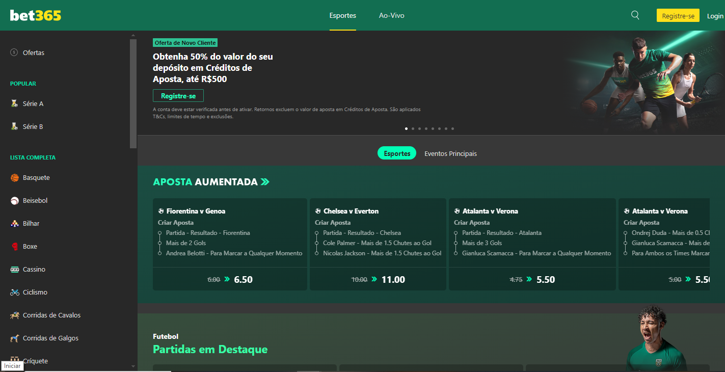 Site da Bet365