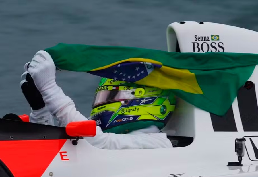 Lewis Hamilton, um grande fã de Ayrton Senna