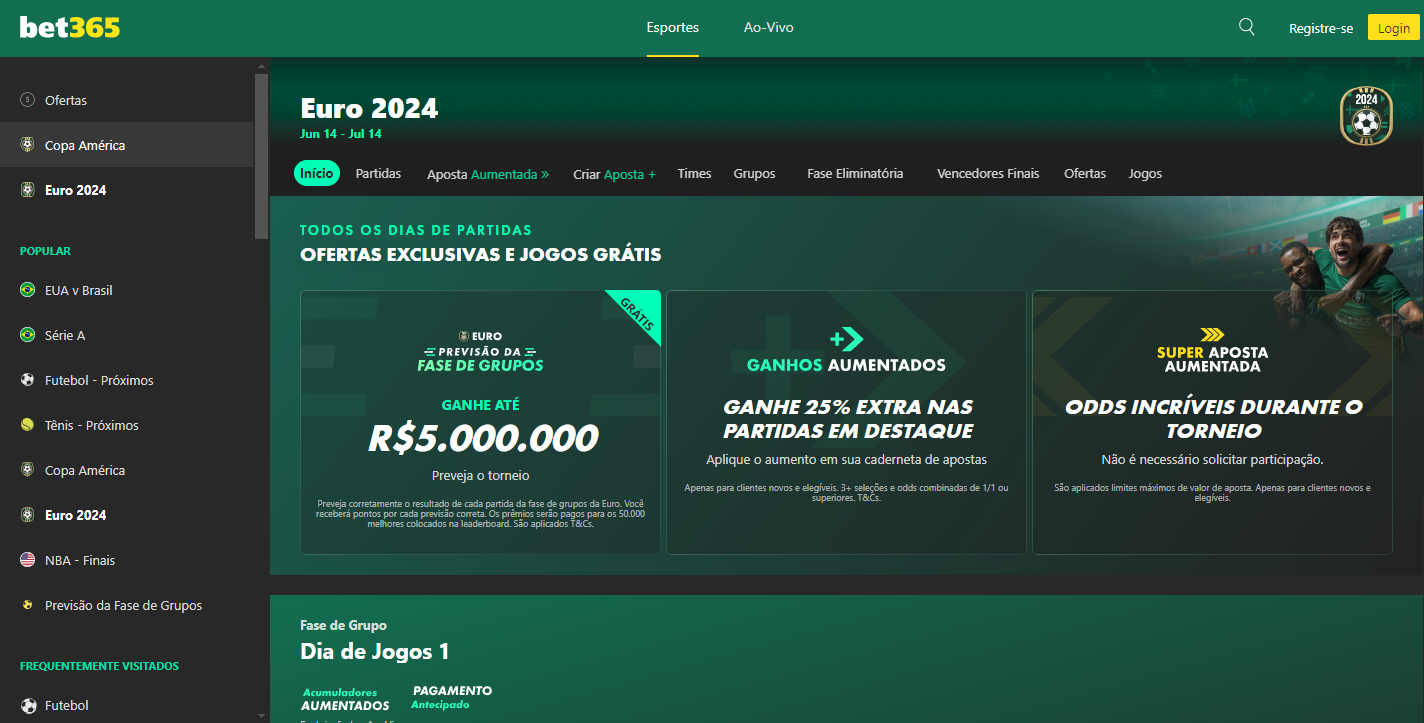 Site da Bet365