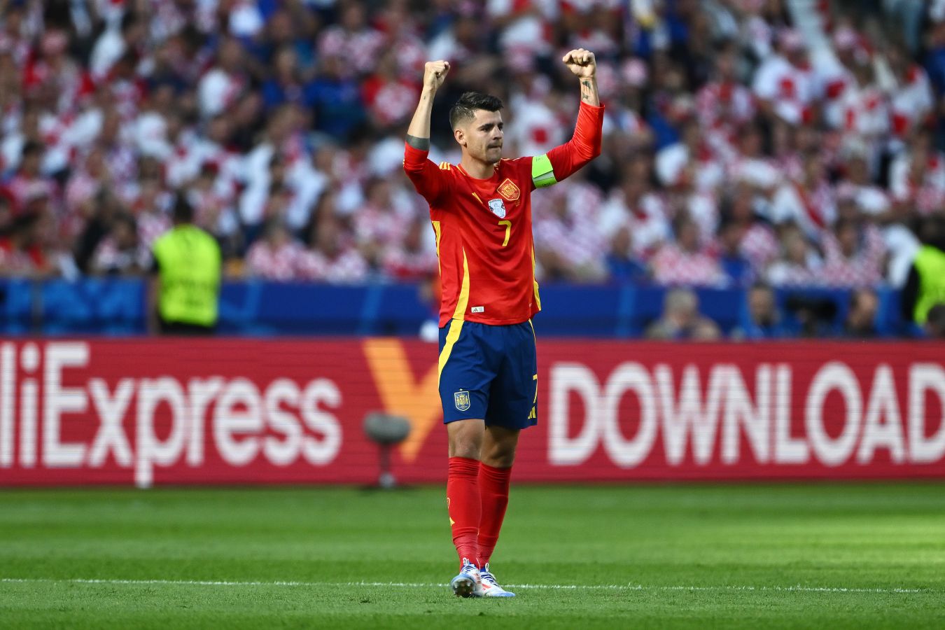 Espanha goleia a Croácia na 1ª rodada da Euro 2024