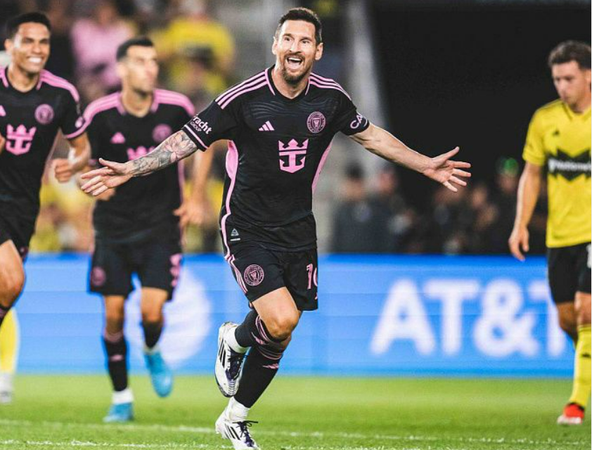 Messi publica reação à primeira vitória do Inter Miami na temporada regular da MLS