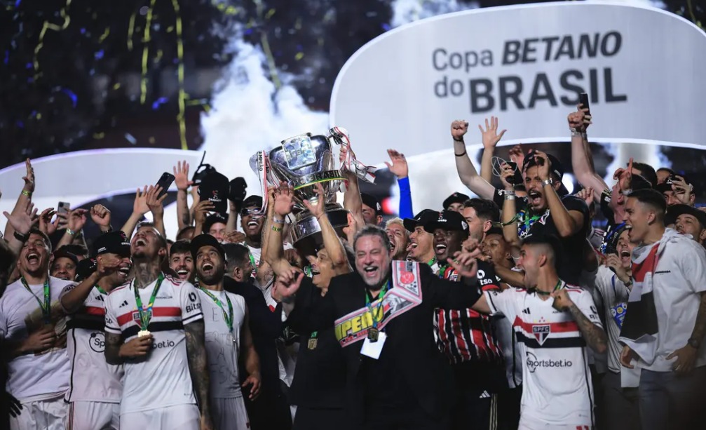 São Paulo é o atual campeão da Copa do Brasil