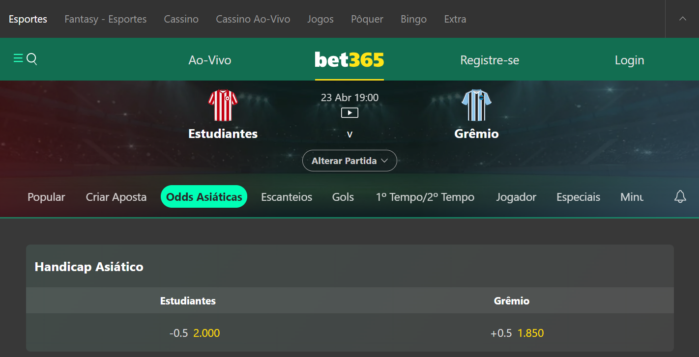 Site da Bet365