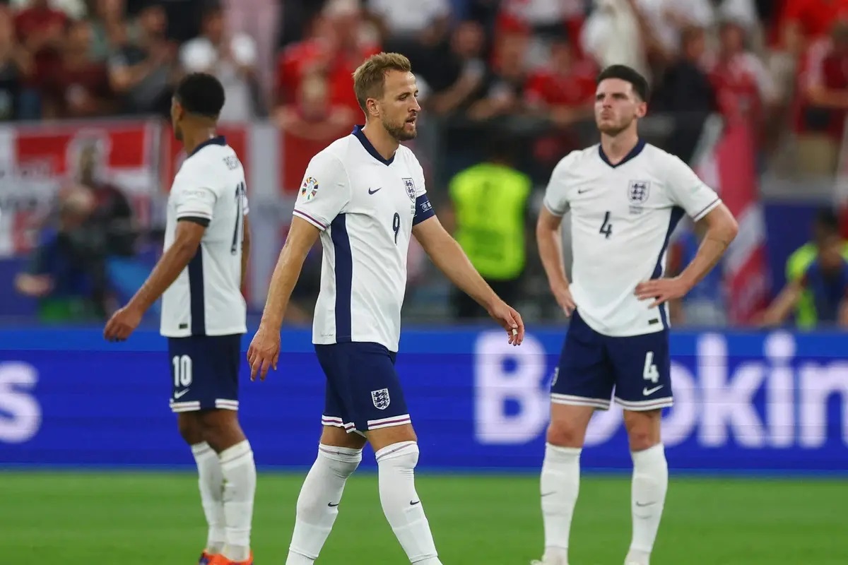 Inglaterra não consegue vencer a Eslovênia na partida final da fase de grupos da Euro 2024