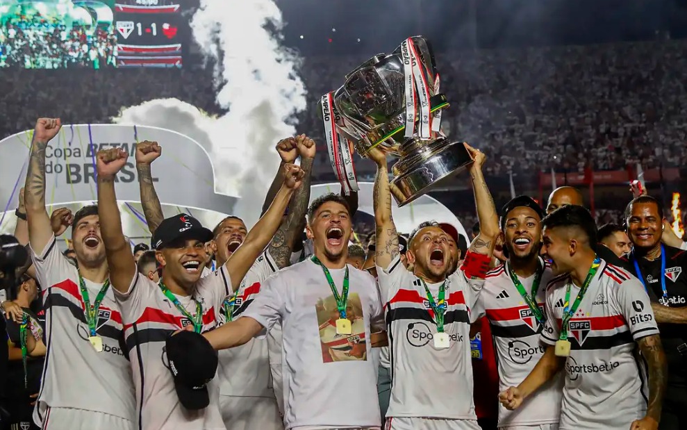 São Paulo, o atual campeão da Copa do Brasil