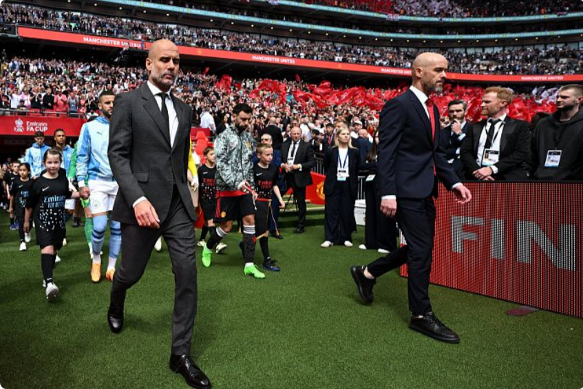 Final do FA Community Shield: escalação inicial confirmada do Manchester City x Manchester United